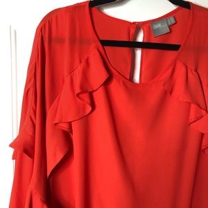 ASOS Curve Women’s Ruffle Blouse